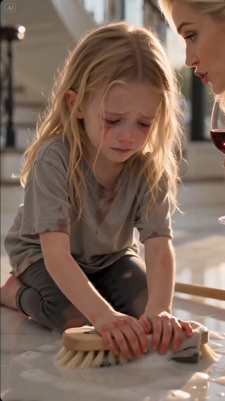 "The little girl was on her knees, crying so hard she couldn’t breathe, when her father came home early and heard the words that broke him. “Clean it again!”