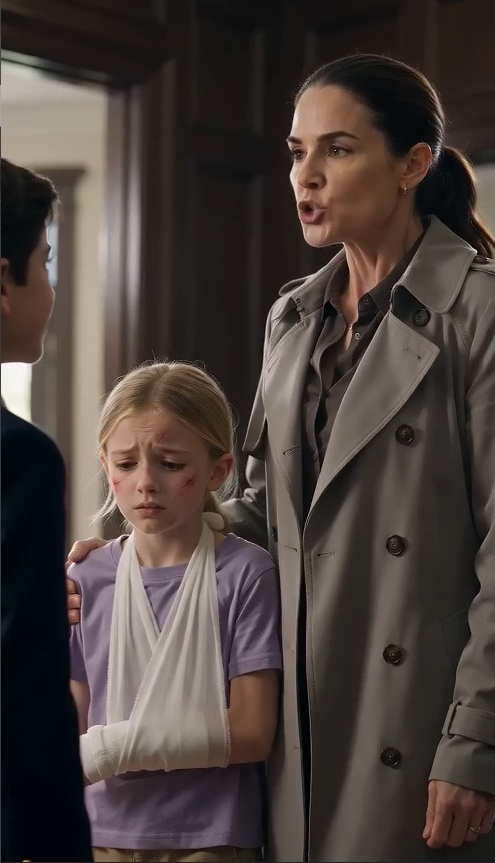 "My 11-year-old daughter came home with a broken arm and bruises all over her body. After rushing her to the hospital, I went straight to the school to find the bully—only to discover his parent was my ex.