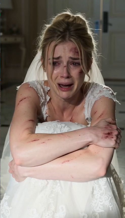 "On Their Wedding Night, the Bride's Terrified Scream Echoed Through the House. When Her Mother-in-Law Forced Open the Bedroom Door, She Found the Newlywed Curled Up on the Floor, Shaking in Fear, While Her Son Sat Nearby and Whispered One Chilling Sentence: “She Had to Pay.”