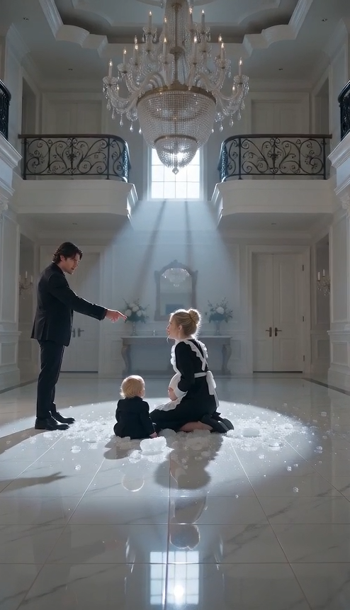 "The Billionaire Mafia Boss Fired His Maid Over One Shattered Glass, but the Twins Beneath Her Heart Exposed the Fiancée Who Had Already Chosen His Grave.n