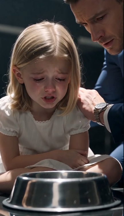 "💔 “He Found His Daughter Eating From a Dog Bowl… Then Destroyed His Fiancée With One Video.” 😱