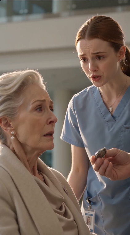 Don't touch me!... Grandmother gave it... I abandoned her.