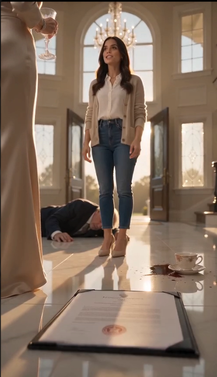 "I Came Back and Found My Injured Father Crawling Across the Floor… Then My Stepmother Discovered I Wasn’t the Powerless Daughter Anymore