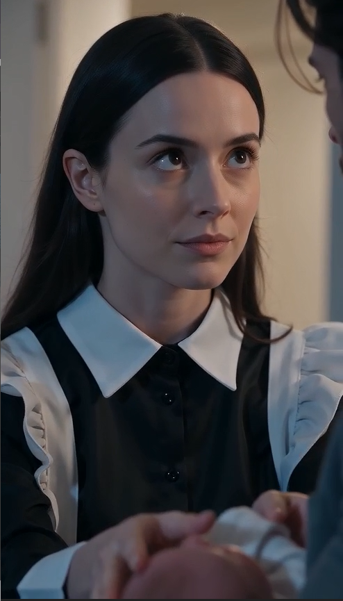 When the billionaire’s cruel fiancée tried to throw a quiet maid and her child out of the mansion, he stepped down the stairs and dropped to his knees before revealing the secret that ruined his engagement.