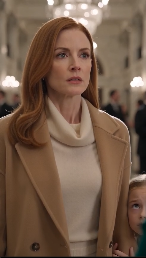 I brought my six-year-old daughter to surprise my husband at the biggest night of his career, expecting to watch her run into his arms with a handmade necklace she couldn't wait to give him. Instead, his secretary smiled and casually informed me that his "wife and son" were already upstairs waiting for him. She thought she was humiliating an ordinary woman—but with one phone call, I set in motion the collapse of the empire my own family had built for him.