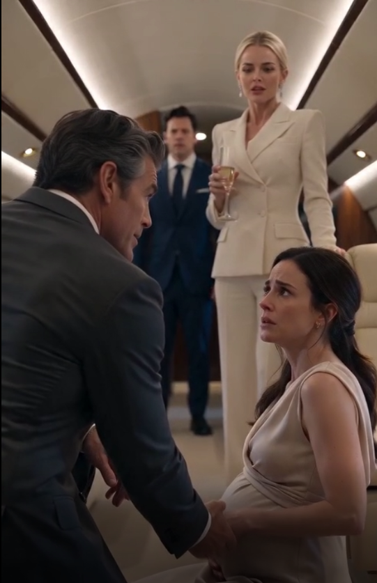 His Mistress Thought the Private Jet Was Her Throne Until His Billionaire Brother Saw What She Did to His Pregnant Wife