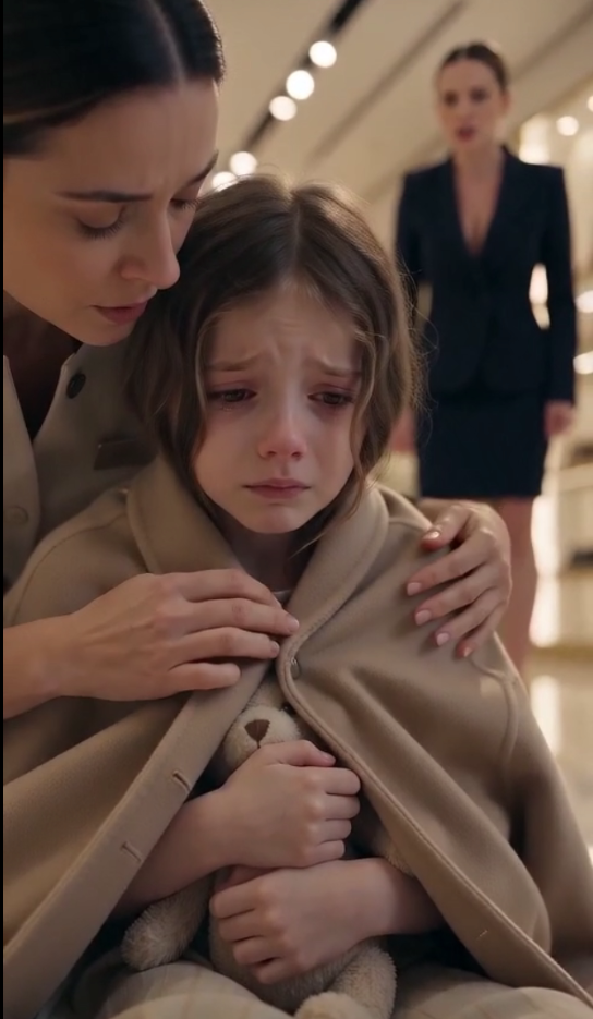 "The powerful billionaire dropped to his knees in the middle of the luxury store. The cold-hearted manager went pale."