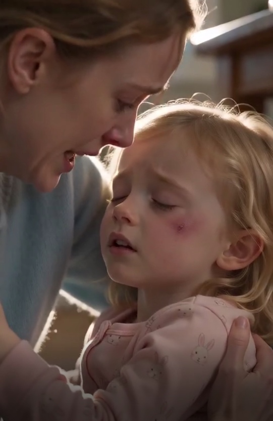 My heart stopped when I found my innocent 4-year-old daughter unconscious after my sister threw a hot pan at her face for sitting at my niece’s table during breakfast.