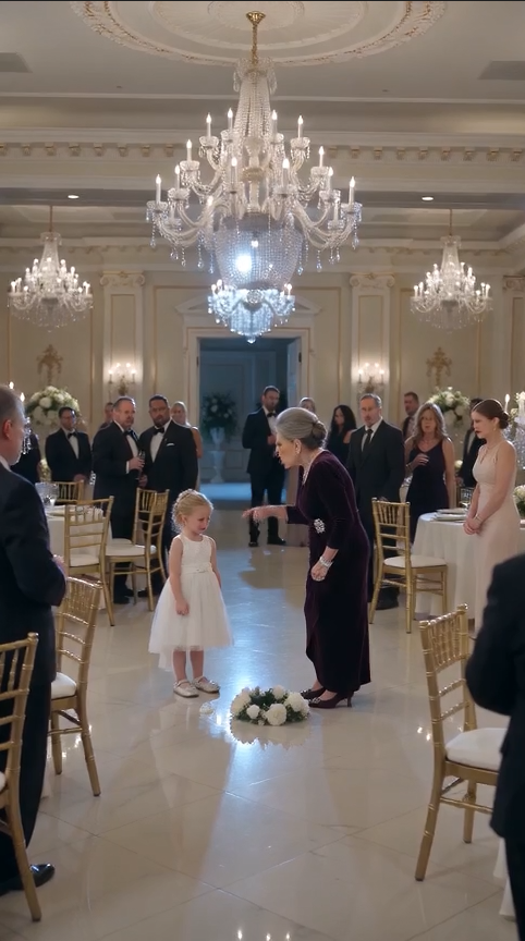 "Evelyn Harrow’s gemstone ring cut into Lily’s wrist as she ripped the white flower crown from the girl’s hair and let it fall beside the gold banquet chair.  “You ruined my ceremony. Get out.”