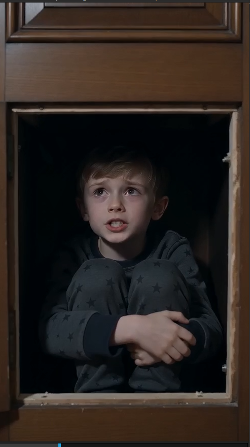 I pulled the oversized painting aside and pressed my ear close to the narrow vent.  A pair of small fingers appeared behind the metal grille.  “Please… help me.”