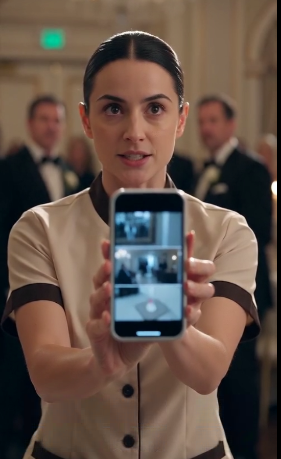 “She slapped the maid at the wedding… Seconds later, the video exposed the poisoning plot 💔”