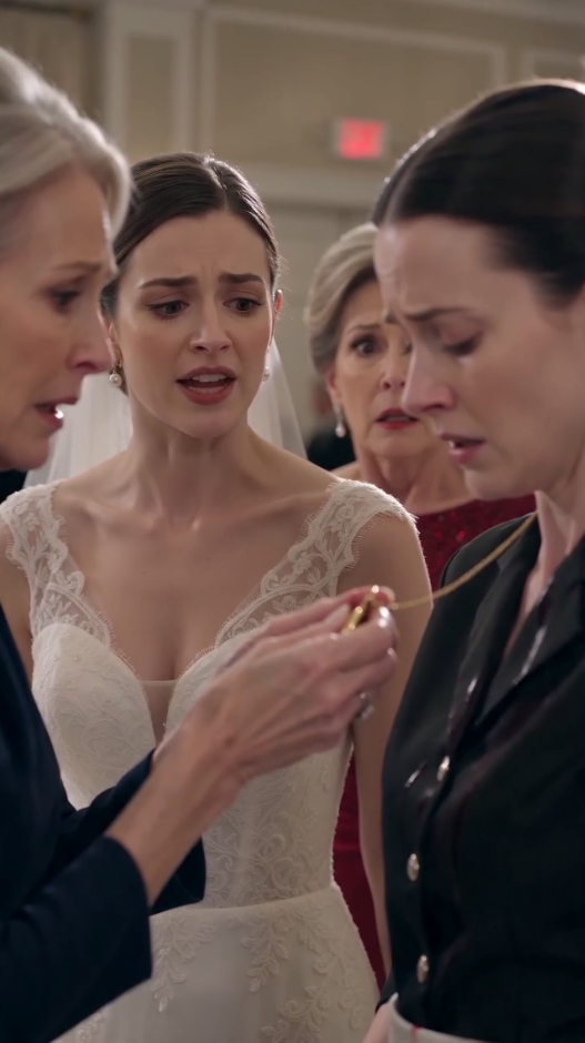 The Groom's Mother Humiliated a Waitress with Wine—Then a Tiny Locket Exposed a 23-Year Family Secret