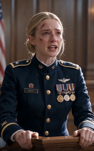 “My daughter was never a soldier. Her medals and scars are fake.”
