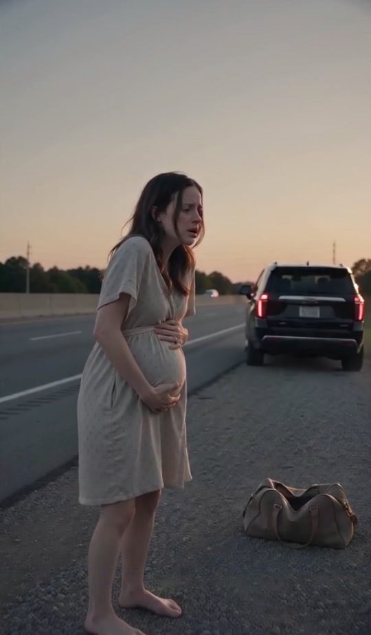🚨 MY HUSBAND ABANDONED ME ON THE HIGHWAY WHILE I WAS IN LABOR—HOURS LATER, A HIDDEN VIDEO EXPOSED HIS SHOCKING SECRET AND DESTROYED HIS ENTIRE FAMILY 🚨