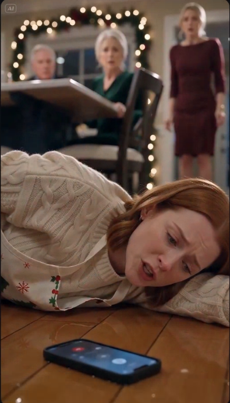"As I lifted the Christmas roast from the oven, my sister-in-law suddenly pushed me.