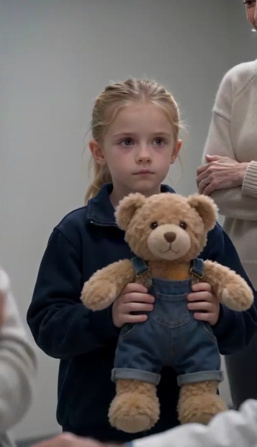 At 104 degrees, my baby was burning up, but the doctor looked at me and said, “New mothers often panic over nothing.” My mother-in-law gave that satisfied little smirk, and my husband said, “She’s always overly anxious.” I said nothing and kept rocking my son. Then my 7-year-old daughter lifted her teddy bear and asked, “Dr. Sterling, should I tell you what Grandma gave the baby instead of his real medicine?”