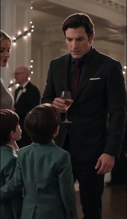Five years after my Mafia boss husband divorced me for a younger model, I walked into a Manhattan charity gala with the three little boys he never knew existed.