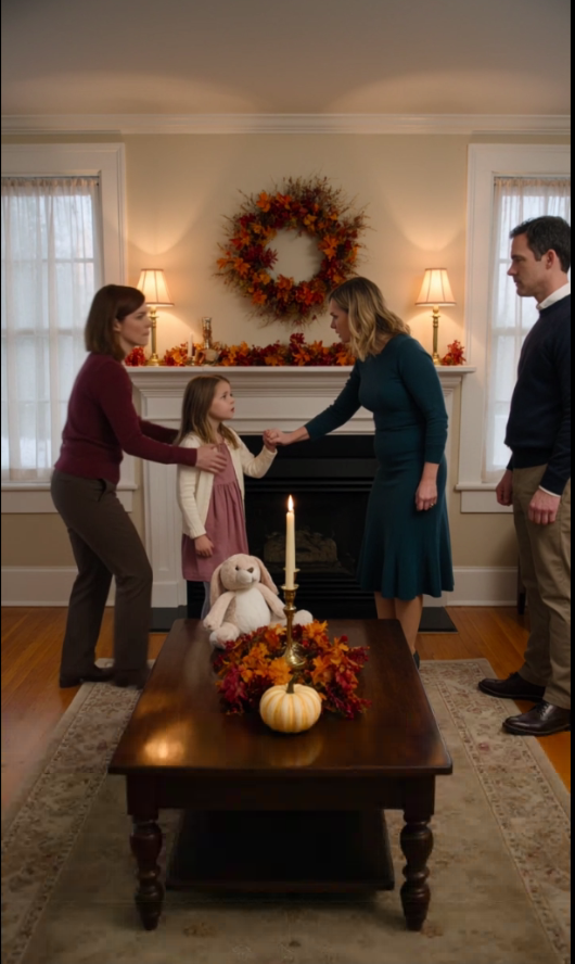 "Myy Husband Stayed Silent While His Sister Humiliated Our Daughter At Thanksgiving, So I Made Him One Promise He Understood By The Next Morning.