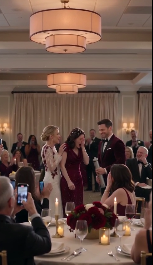 "The Confetti Cannon Exploded in My Face, and Everyone Laughed. As Blood Ran From My Left Eye, My Sister Told Me to Stop Embarrassing Her and Tried to Pull My Hand Away. Three Days Later, a Wedding Guest Found Something in His Footage—and Took the Cannon and a Secret Video Straight to Police.