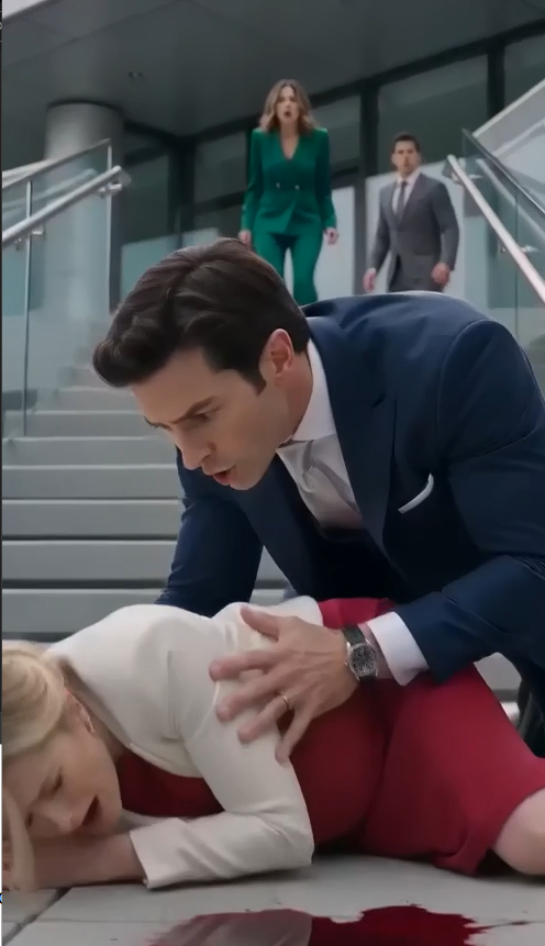 The mistress shoved his eight-month pregnant wife down the courthouse steps—but she never imagined the woman collapsing in a pool of blood was the beloved sister of the most ruthless attorney in the entire state.
