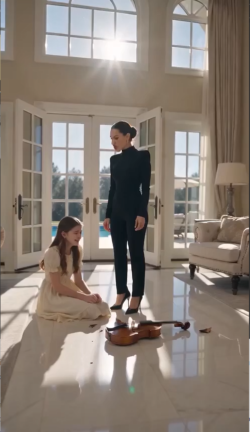 """She thought standing in a multi-million-dollar mansion gave her the right to treat another human being like dirt under her designer high heels... until karma hit with full force! 👠💥