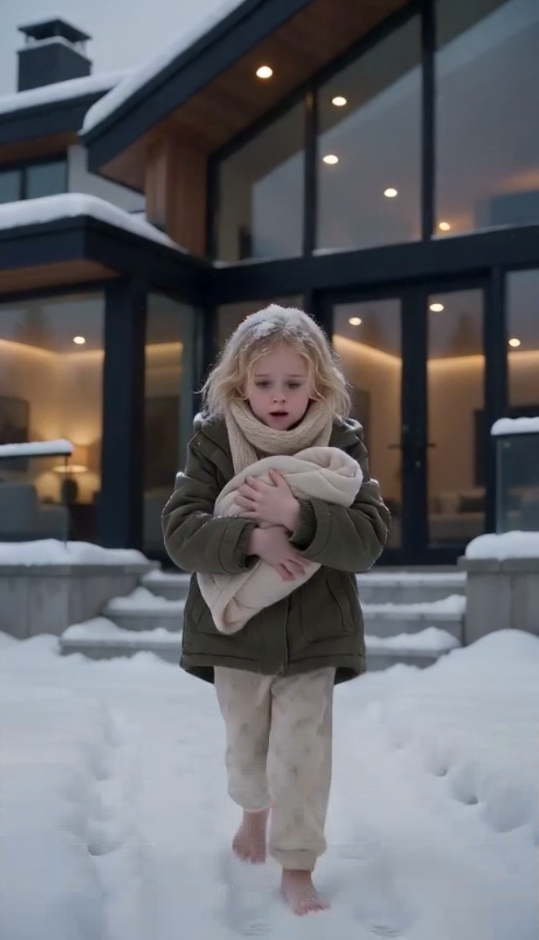 A five-year-old girl carried two babies through a blizzard, and when her millionaire uncle opened the door, the bracelet in her frozen hand destroyed every lie he had believed for seven years  The first thing Dr. Nathan Pierce saw when he opened his front door was a little girl dying on his porch.m