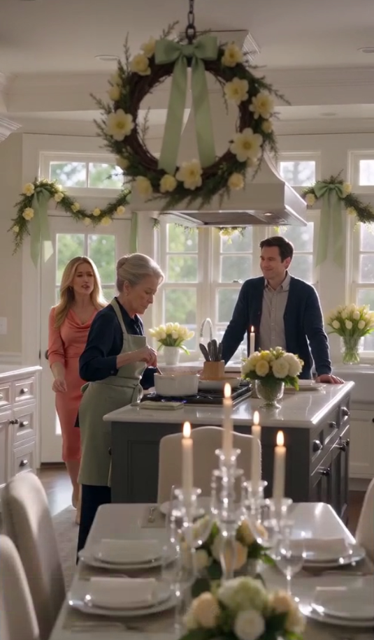 My daughter-in-law humiliated me in my own kitchen before her 40 Easter guests, saying, “Maybe you should stay upstairs while real people celebrate.”