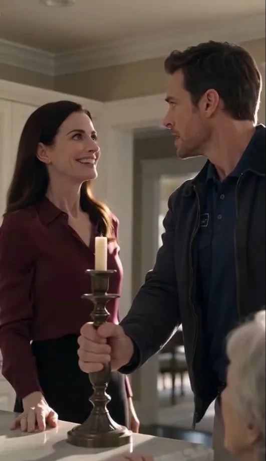 "The perfect wife was about to commit the unthinkable. Then the front door opened.""""  The heavy bronze candlestick was raised high in the air.