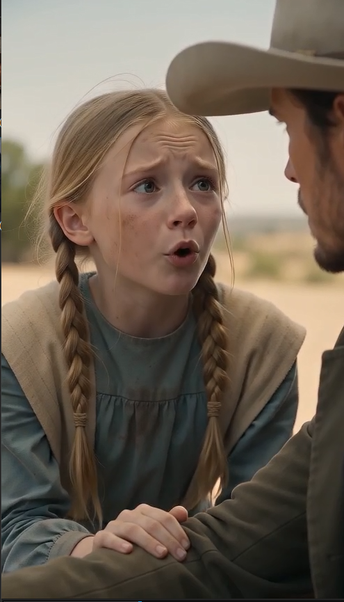 "**An eight-year-old girl begged a stranger for his leftovers so her little brother could eat. Moments later, the wealthy rancher followed her behind a stable, saw their dying mother, and whispered a name that changed everything.