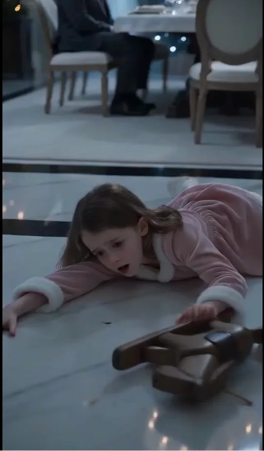 "Francesca violently shoves Emery out of her chair. Emery crashes onto the floor, and the old handmade wooden rocking horse from her late grandfather slips from her hands and cracks against the marble.