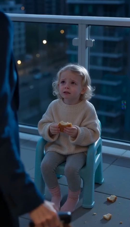 My husband told me, “Don’t cause a scene,” after I found our little daughter sitting outside with stale bread, while six grown adults enjoyed a luxury meal paid for with my money.
