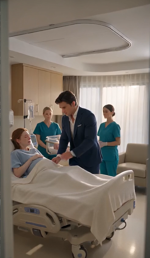 My Husband Ripped the Blanket Off My Hospital Bed and Scoffed, “You Can Stop Acting Now.” Then He Saw the Bruises Covering My Legs. When I Whispered, “Please... Don’t Let Them Take Our Baby,”