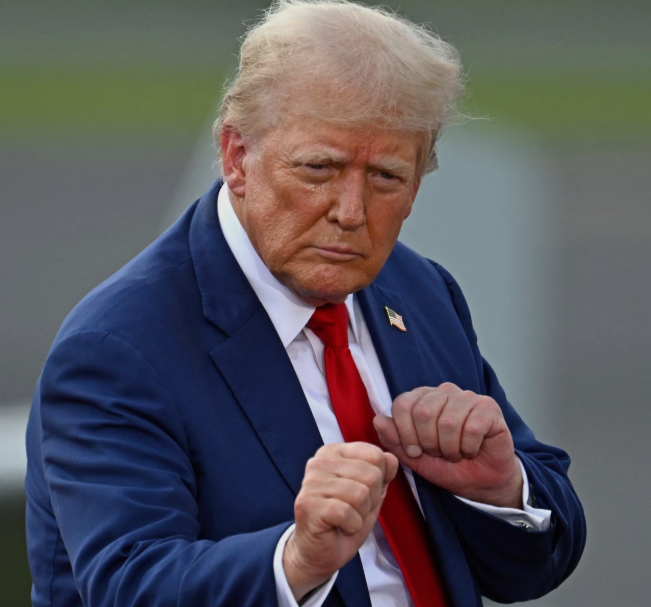 Trump's Quiet Moment in Washington: A Pause That Said It All