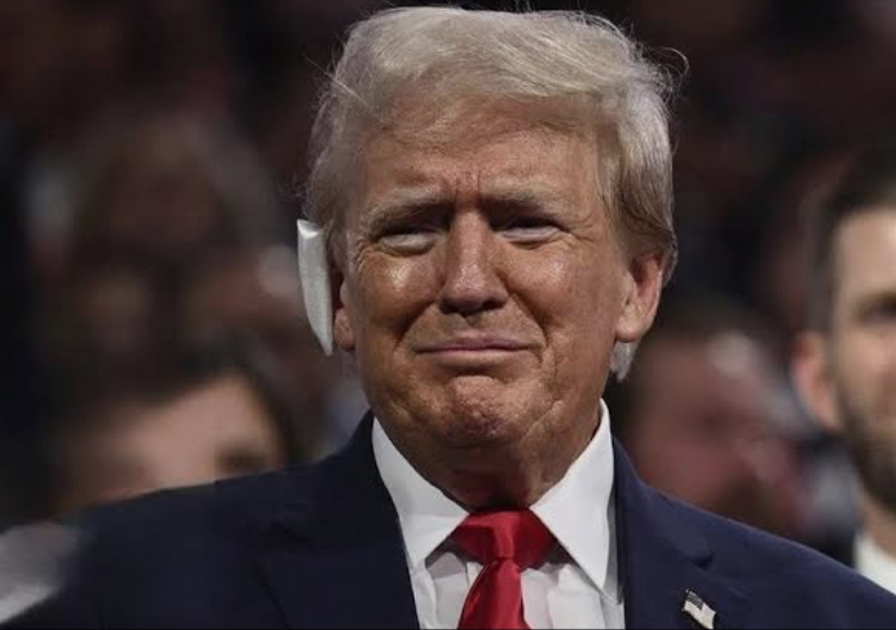 A Quiet Moment of Reflection from Donald Trump in Washington