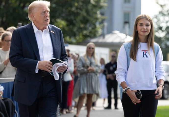 Accidental Revelation: Kai Trump Unintentionally Reveals Grandfather Donald Trump's True Health Status.