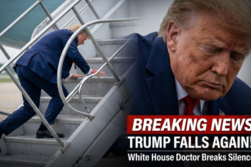 breaking Trump Air Force One Fall Claims Unverified