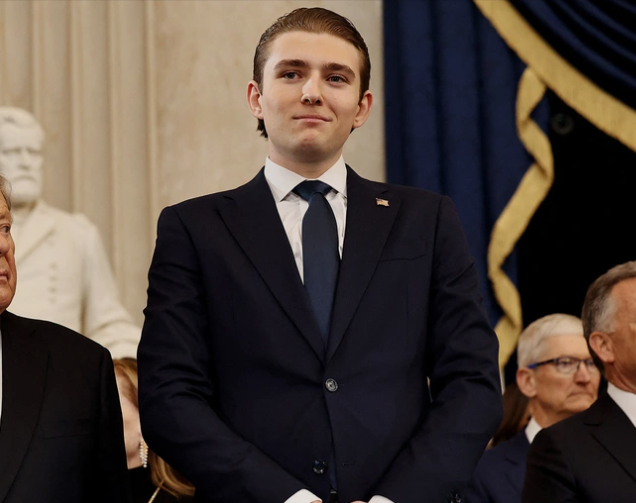 Update, AT 20, BARRON TRUMP FINALLY ADMITS WHAT WE ALL SUSPECTED...SEE.MORE  ..aaa