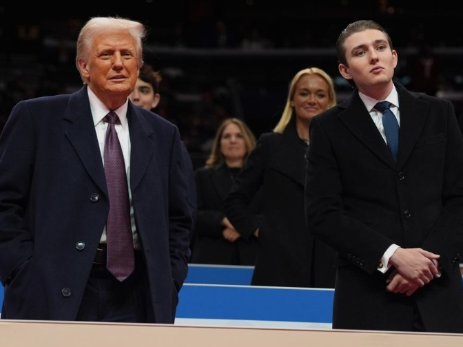 At 20, Barron Trump Steps Into the Spotlight, Sparking Public Curiosity ax