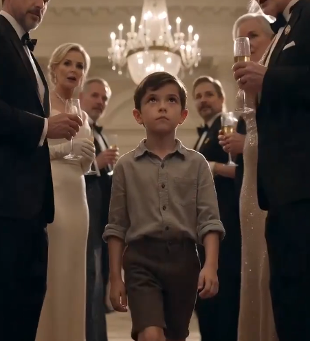 The silence inside the Whitmore Gala didn’t break easily.