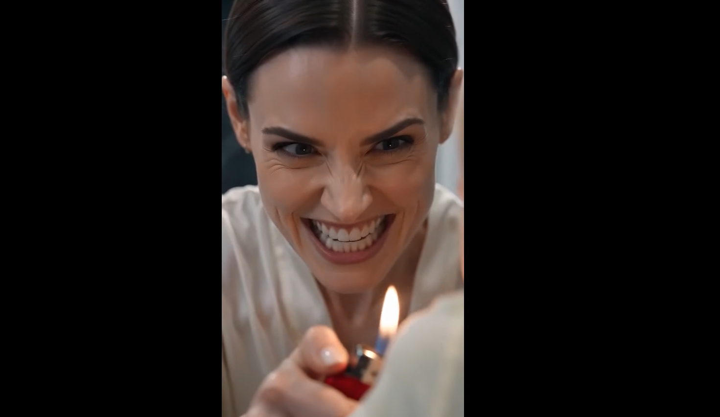 The smell of burning hair is something you never forget. It's sulfurous, acrid