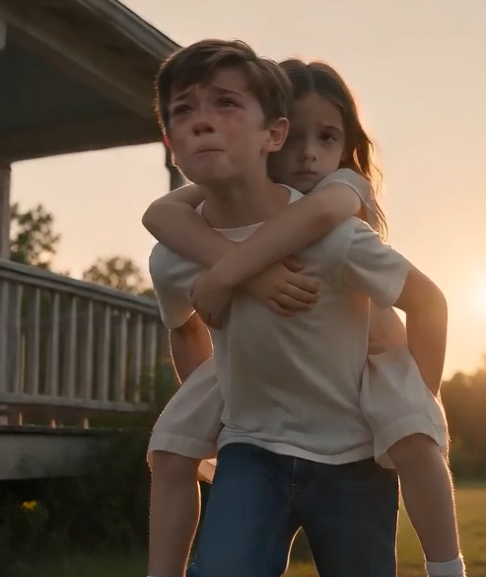 My 6-year-old nephew dragged his broken leg across seven blocks with his starving little sister clinging to his shirt