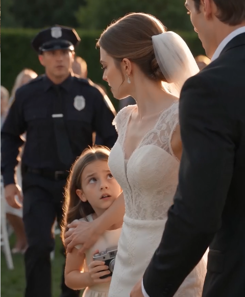 The groom was smiling at the altar until a dirty little girl ran down the wedding aisle holding the truth in both hands.