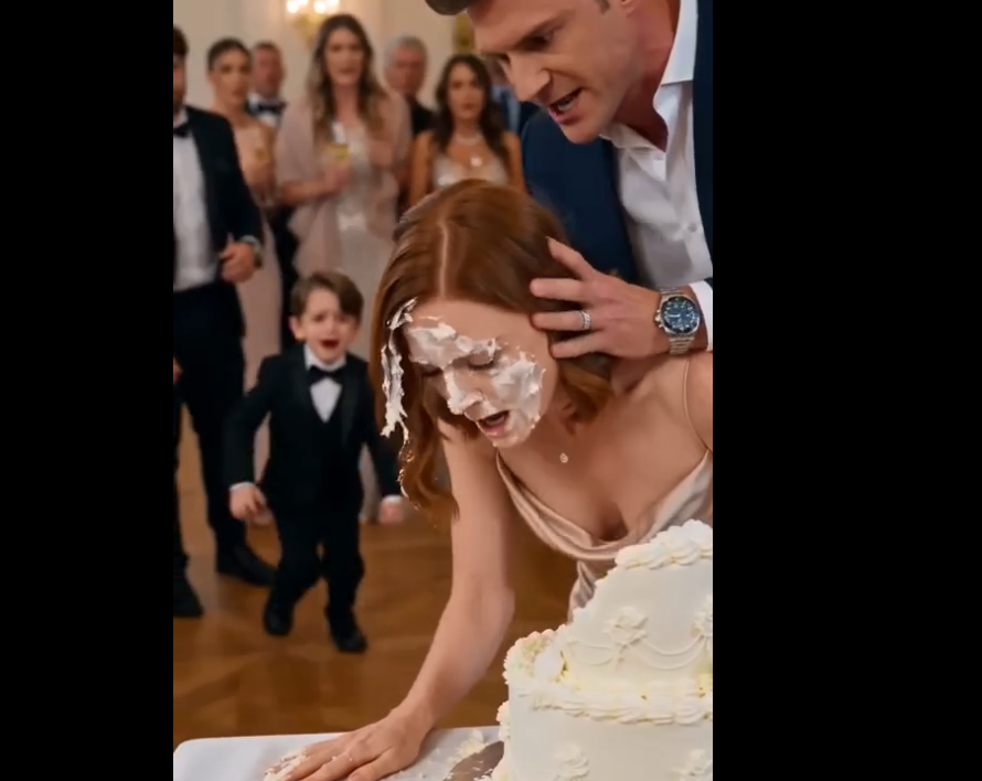 My own birthday cake became a weapon the moment Darius grabbed the back of my head