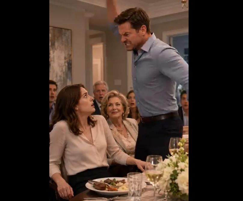 My husband smashed a plate over my head during a family dinner because I refused to give my apartment to his mother.