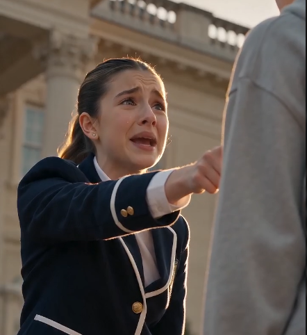 Bodyguards Arrived After She Attacked the Poor Girl | Aurexon Films . After the school courtyard fight,