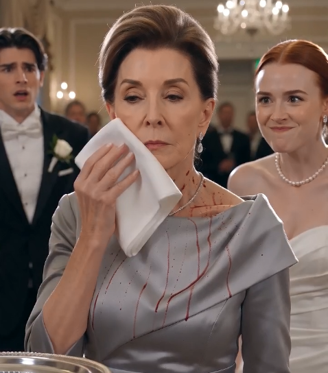 The wedding ballroom looked too beautiful for cruelty.