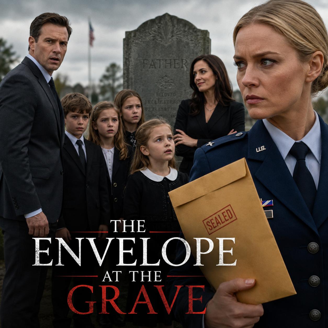 I walked into my ex-husband's family funeral with five children at my side, and the whispers started before we even reached the grave, but the moment he finally looked at them and saw his own face reflected in all five, the woman who helped destroy my marriage turned so pale I knew the past was about to collapse in front of everyone...