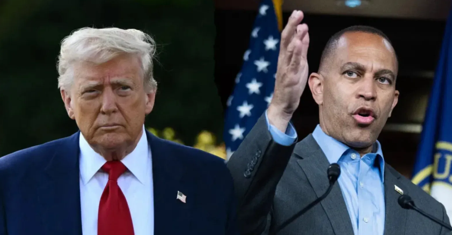 ARREST HIM! House Minority Leader Hakeem Jeffries Should Be In JAIL For Sick Stunt Against President Trump