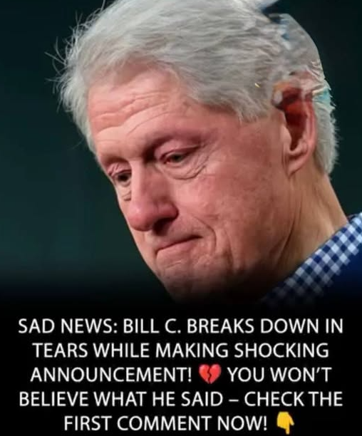 Bill C, with tears in his eyes, makes a heartbreaking announcement!