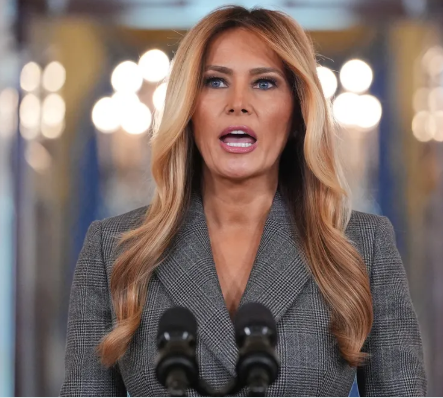 Melania Trump denounces 'lies' connecting her with disgraced financier Jeffrey Epstein in White House event